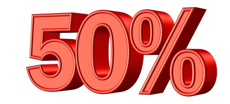 sconto 50%